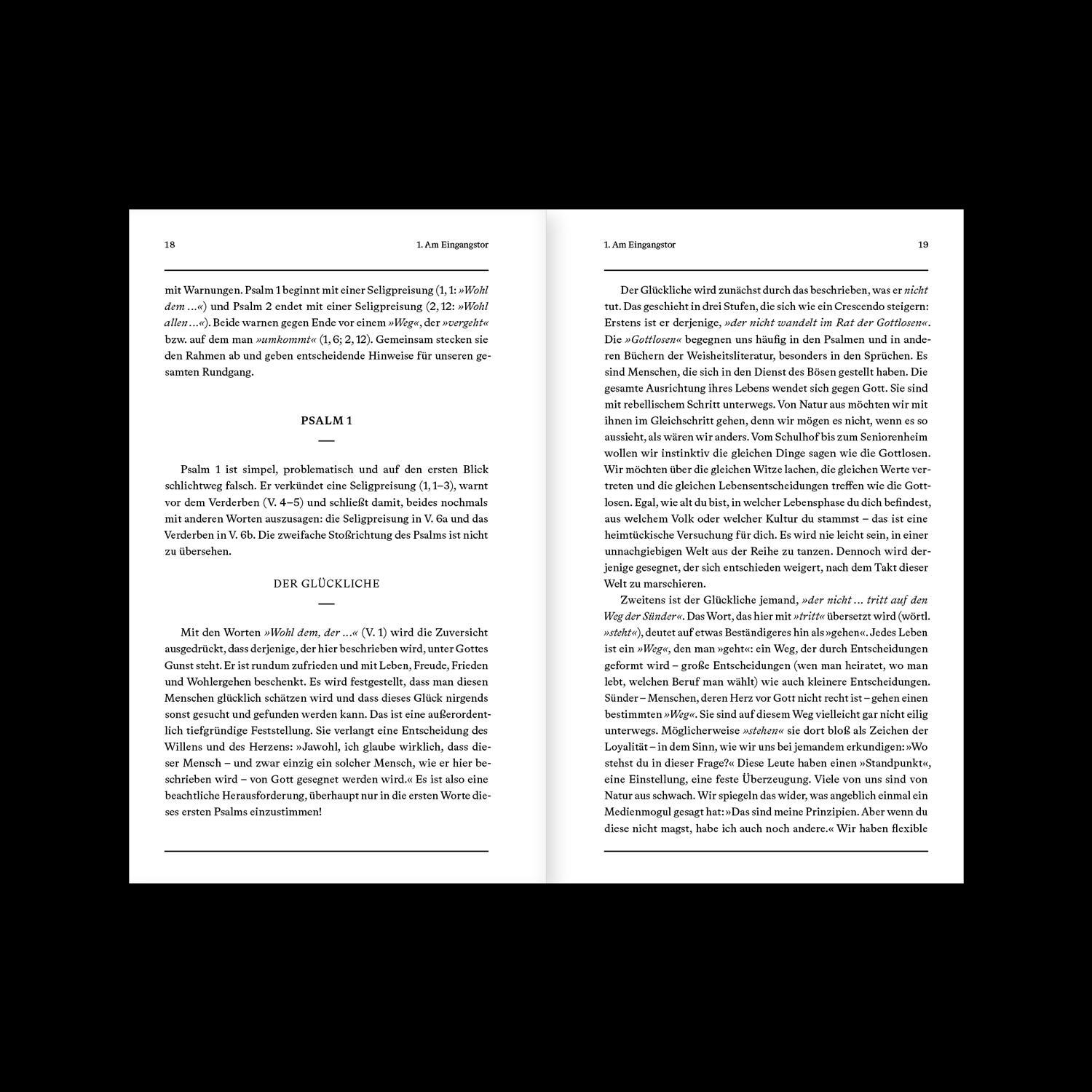 Beispielinhalt (Bild) Psalmen | Kommentar (Die Bibel erklärt)