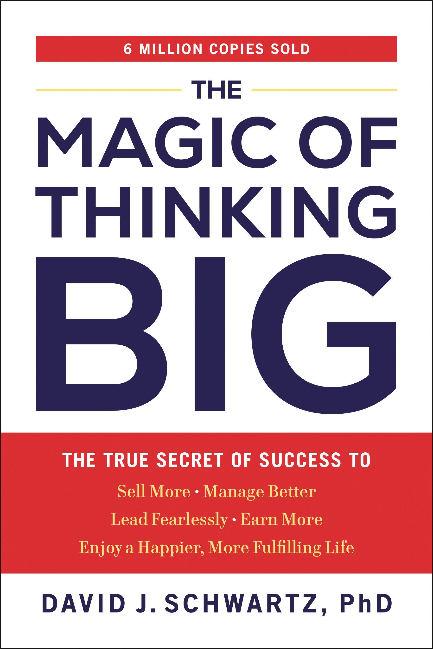 Vorderes Coverbild The Magic of Thinking Big