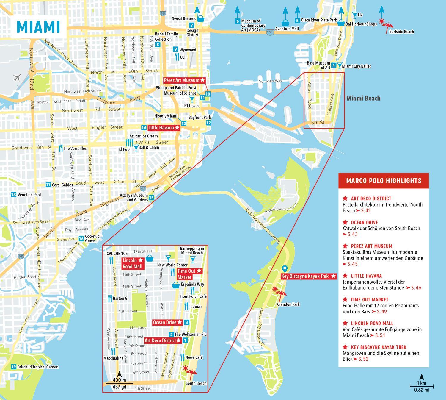 Beispielinhalt (Bild) MARCO POLO Reiseführer Florida