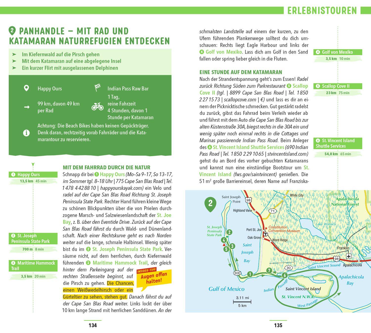 Beispielinhalt (Bild) MARCO POLO Reiseführer Florida