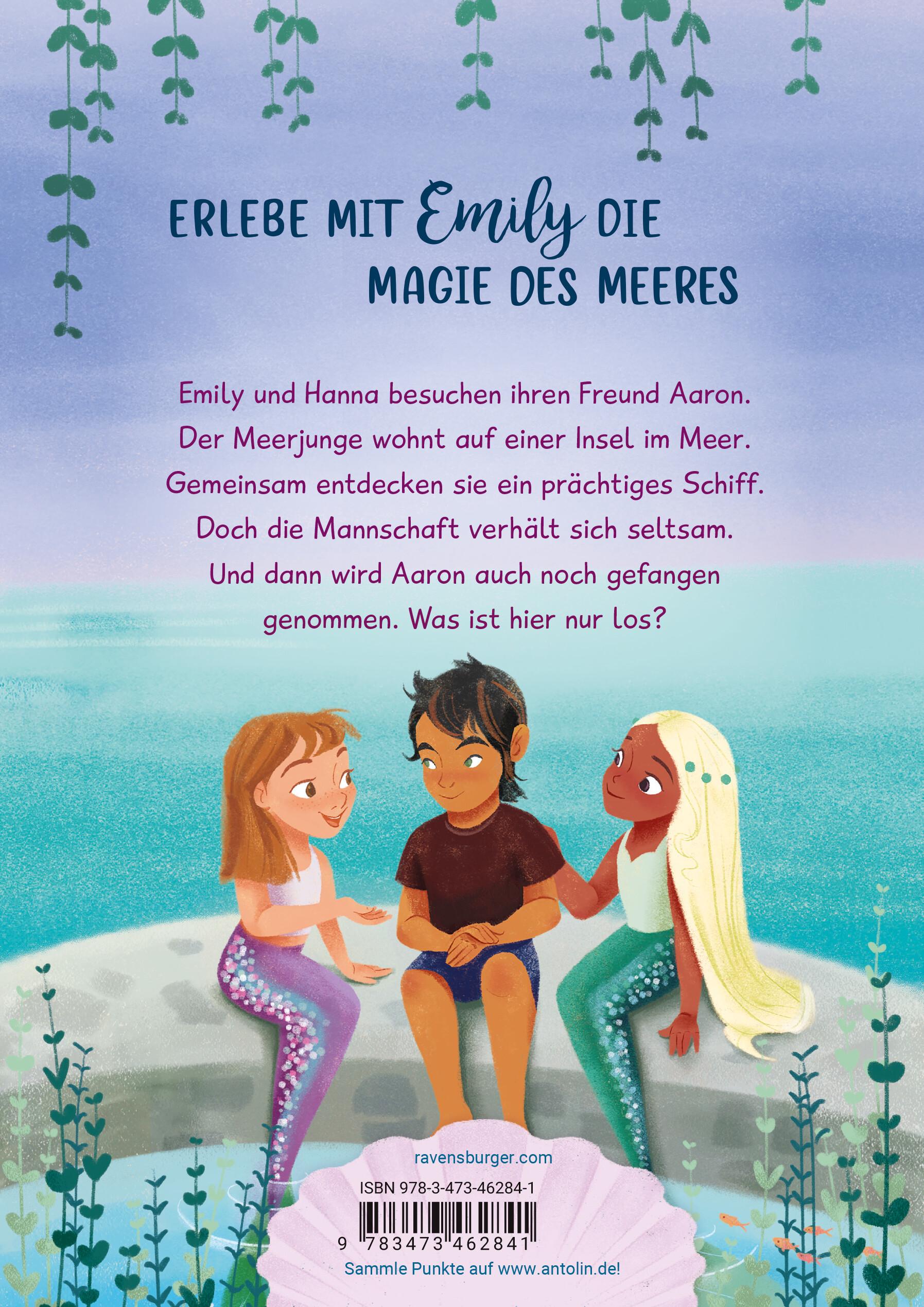 Rückseitencover Emily Meermädchen, Band 3 - Die Kette des Königs
