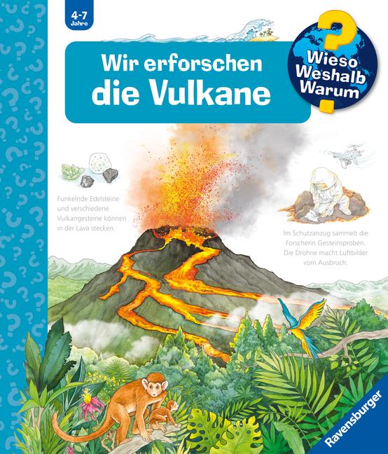 Vorderes Coverbild Wieso? Weshalb? Warum? Band 4 - Wir erforschen die Vulkane