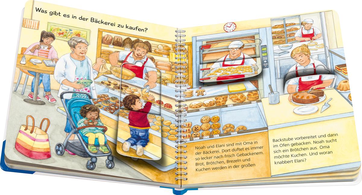 Beispielinhalt (Bild) Wieso? Weshalb? Warum? junior (2-4 J.), Band 50 - Wir gehen einkaufen