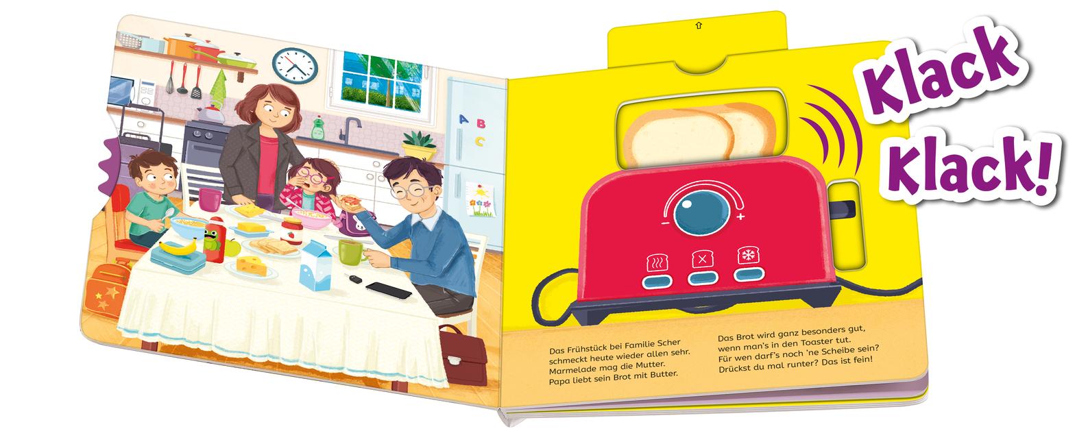 Beispielinhalt (Bild) Spielen, hören, staunen - Zuhause