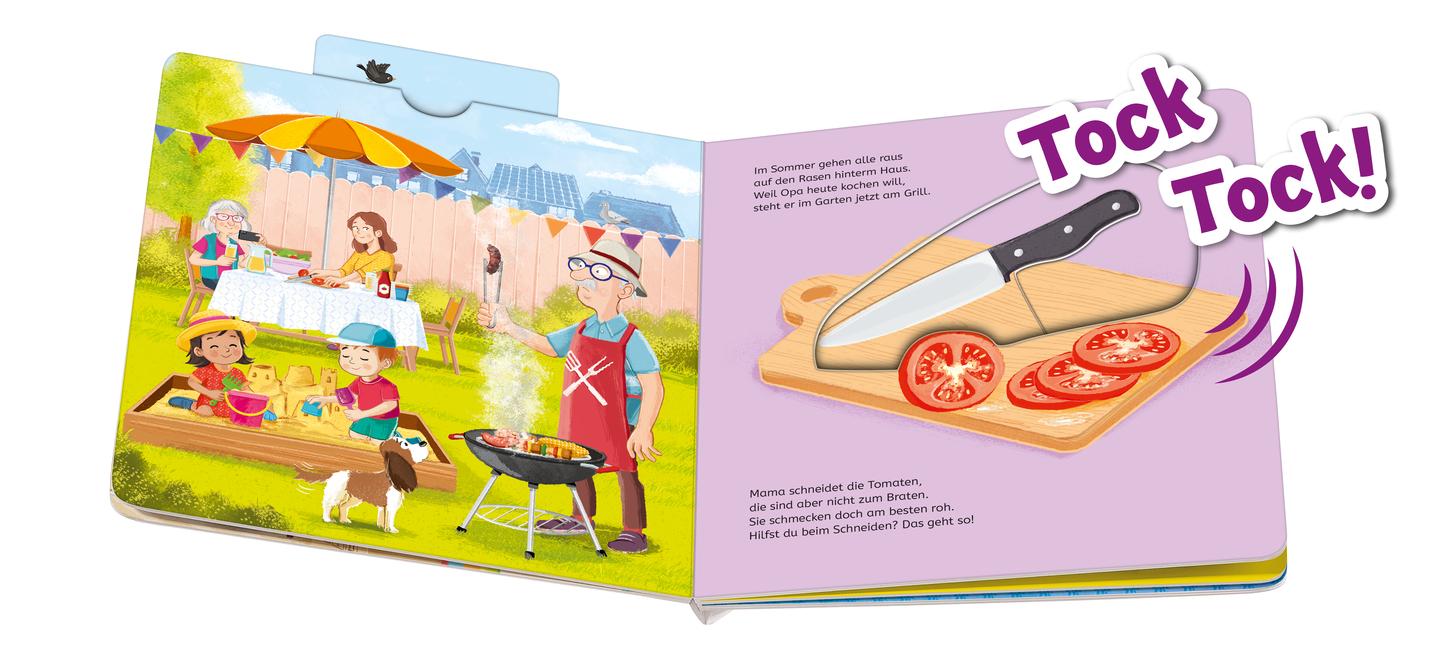 Beispielinhalt (Bild) Spielen, hören, staunen - Zuhause