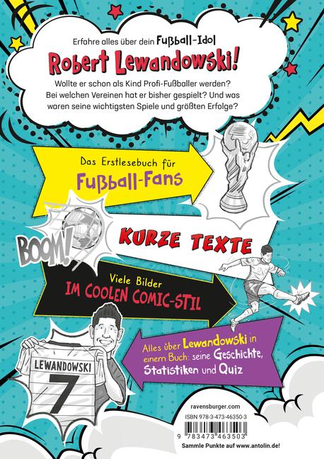 Beispielinhalt (Bild) Fußball-Stars - Alles über Lewandowski. Vom Fußball-Talent zum Megastar
