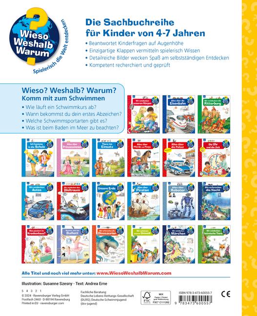Beispielinhalt (Bild) Wieso? Weshalb? Warum? Band 26 - Komm mit zum Schwimmen