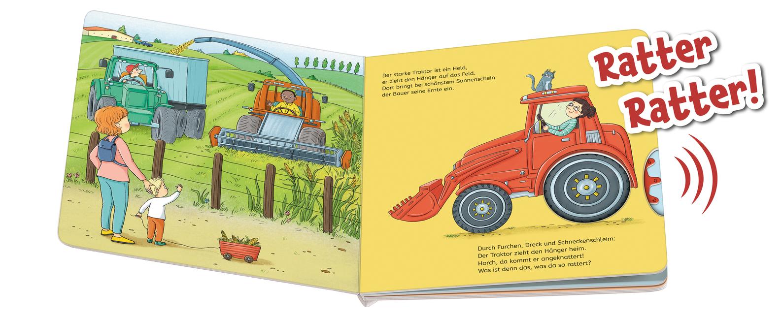 Beispielinhalt (Bild) Spielen, hören, staunen - Bauernhof