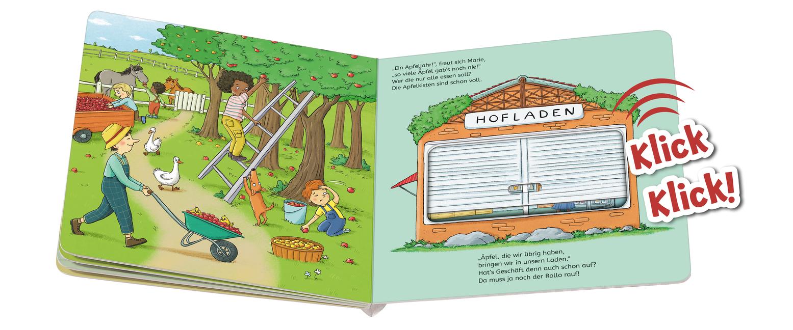 Beispielinhalt (Bild) Spielen, hören, staunen - Bauernhof