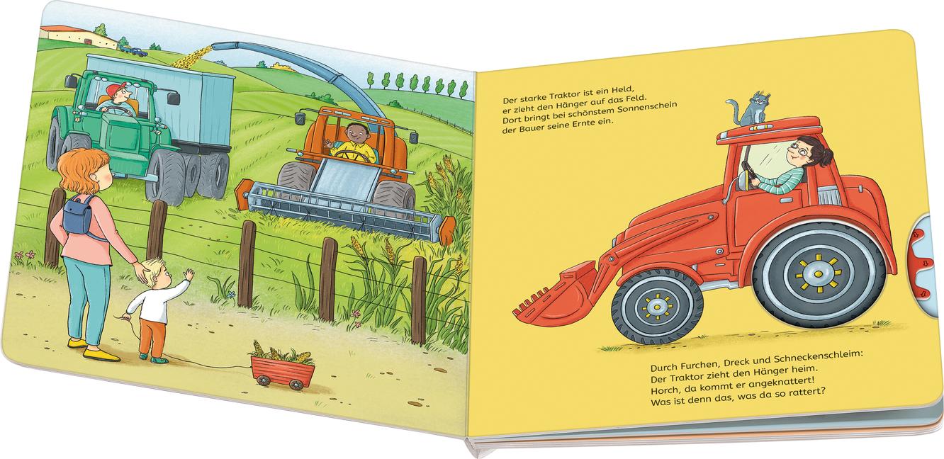 Beispielinhalt (Bild) Spielen, hören, staunen - Bauernhof