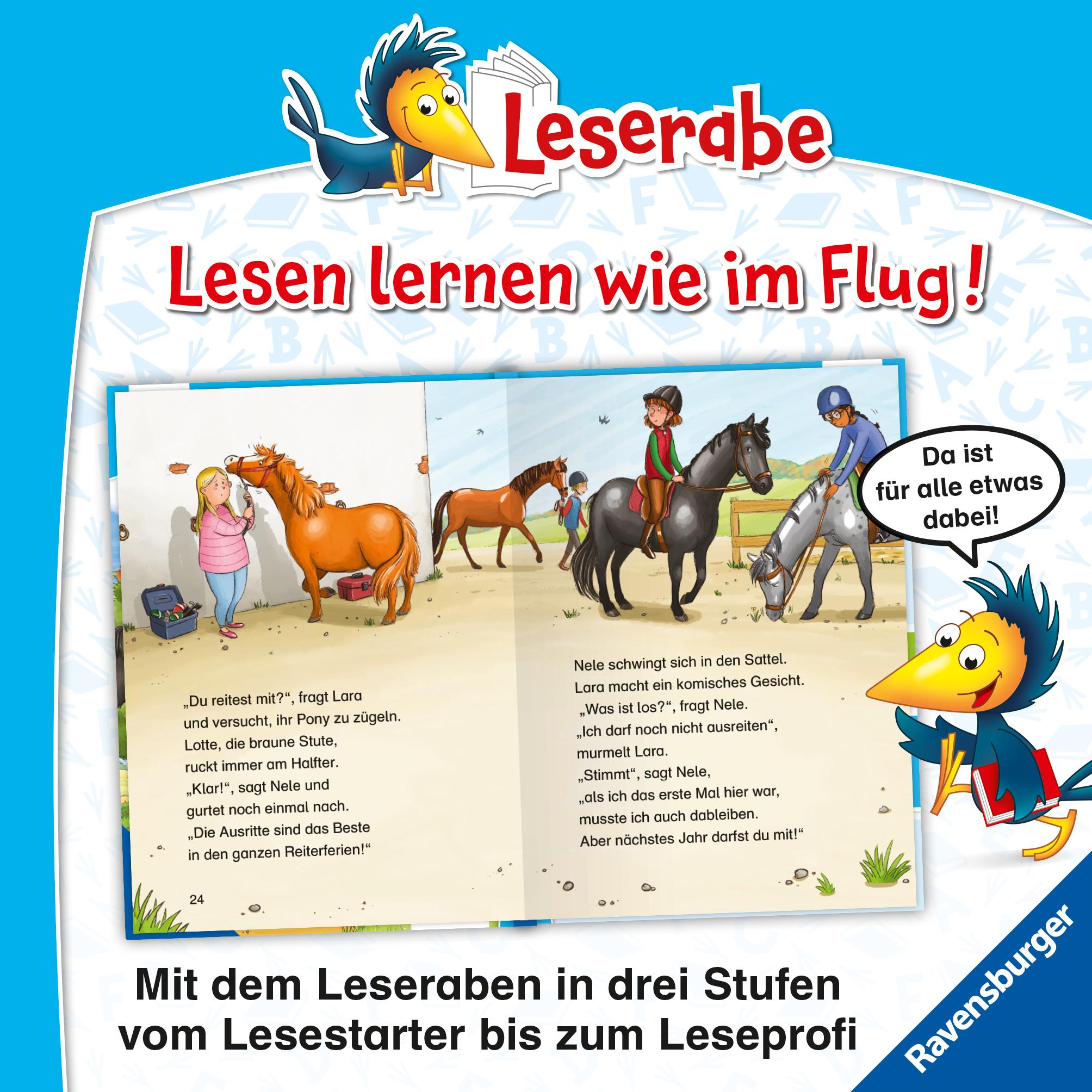 Beispielinhalt (Bild) Leserabe 2. Lesestufe - Beste Freundinnen auf dem Reiterhof
