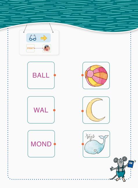 Beispielinhalt (Bild) Mein Block zum Schulanfang: Erstes Lesen