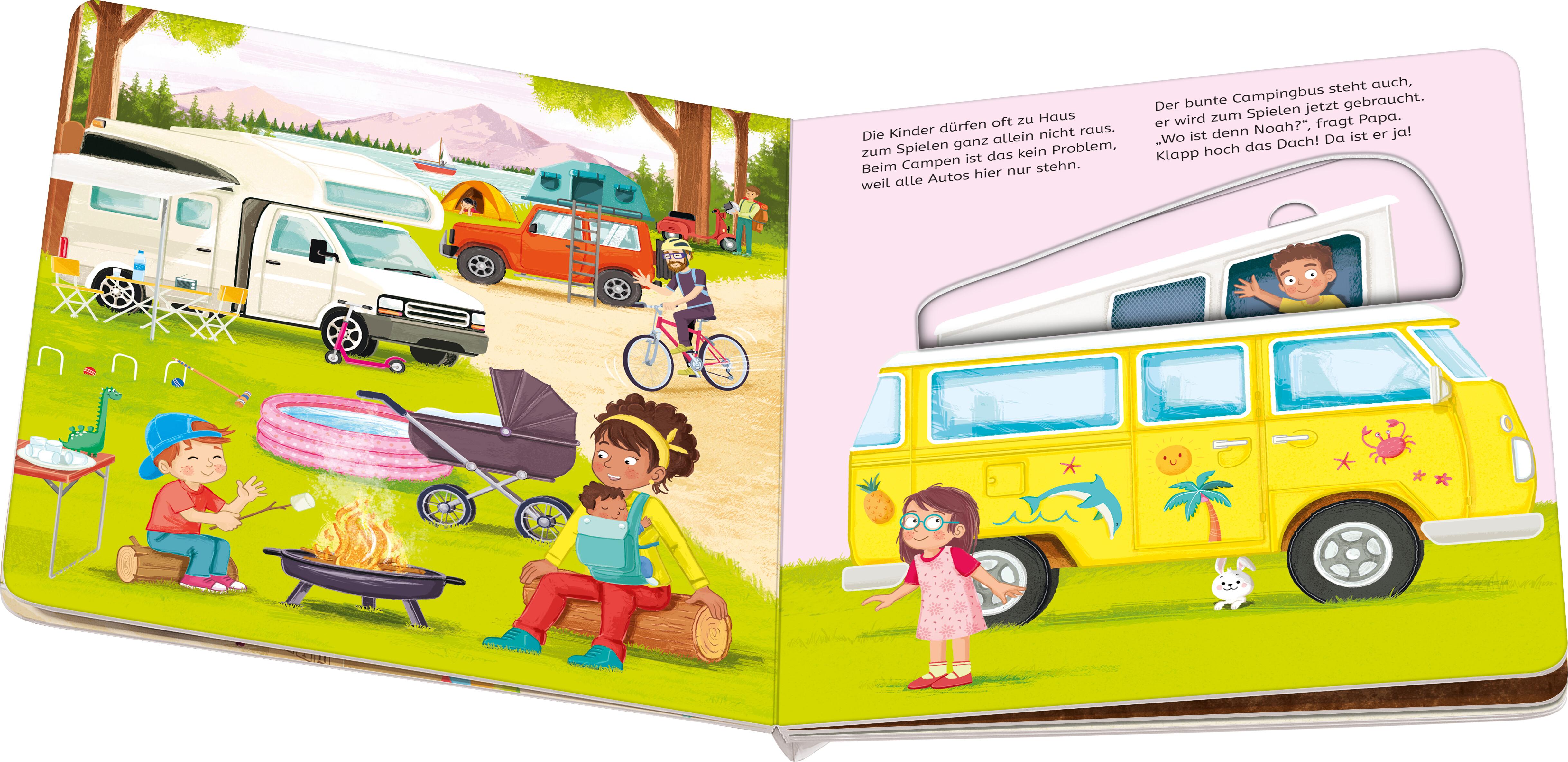 Beispielinhalt (Bild) Spielen, hören, staunen - Fahrzeuge