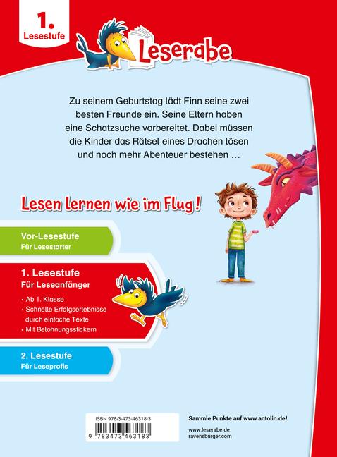 Beispielinhalt (Bild) Leserabe 1. Lesestufe - Ein fantastischer Geburtstag