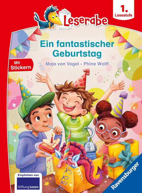 Vorderes Coverbild Leserabe 1. Lesestufe - Ein fantastischer Geburtstag