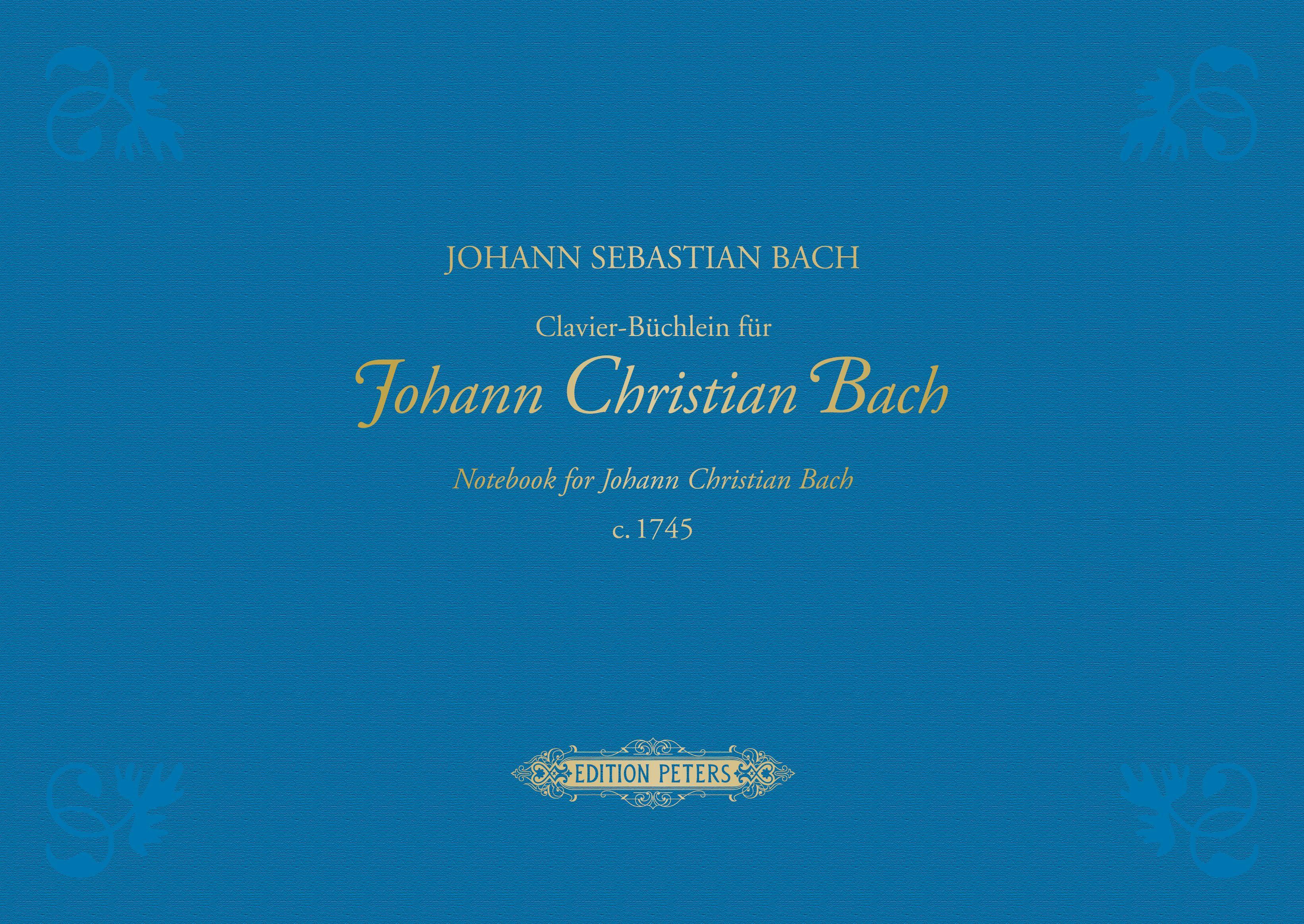 Vorderes Coverbild Notebook for Johann Christian Bach