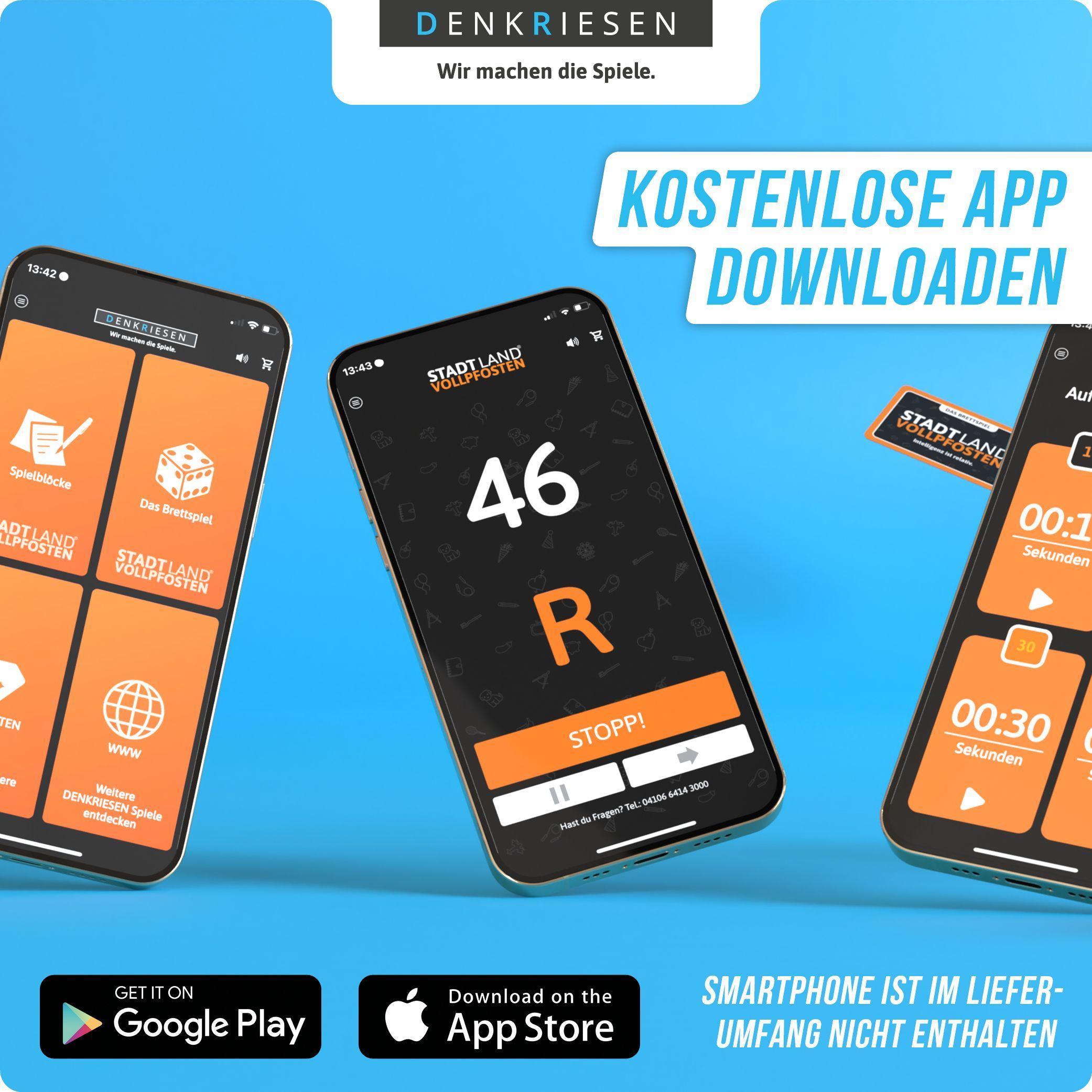 Beispielinhalt (Bild) DENKRIESEN - STADT LAND VOLLPFOSTEN® - 70/80/90 EDITION - "Früher war alles besser." - A4