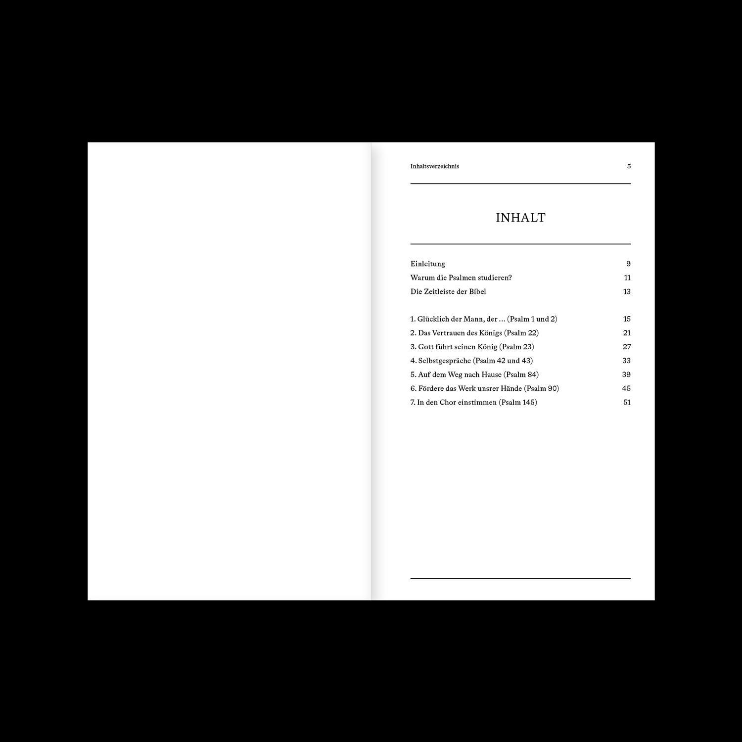 Beispielinhalt (Bild) Psalmen | Arbeitsheft (Die Bibel erklärt)