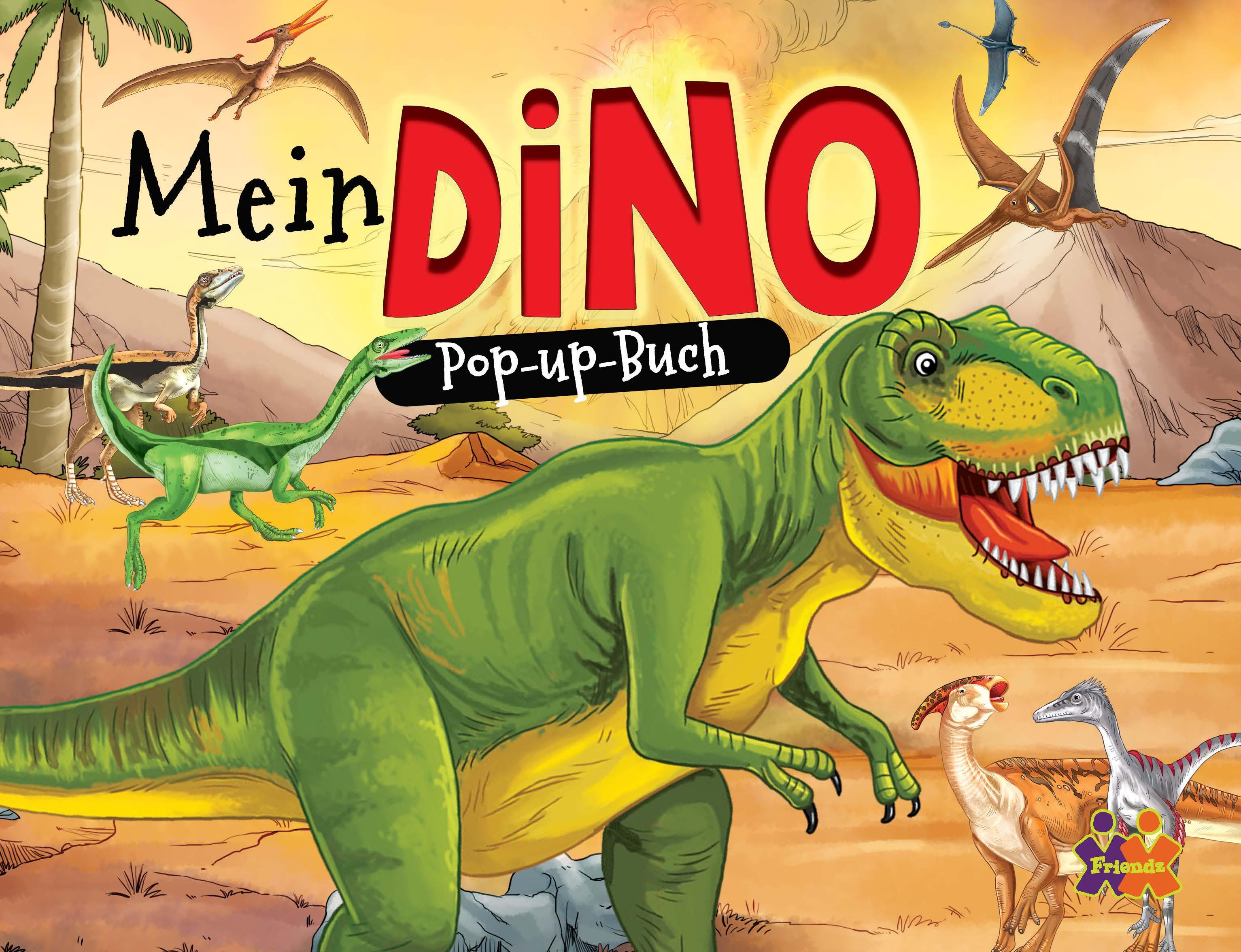Vorderes Coverbild Mein Dino Pop-up Buch