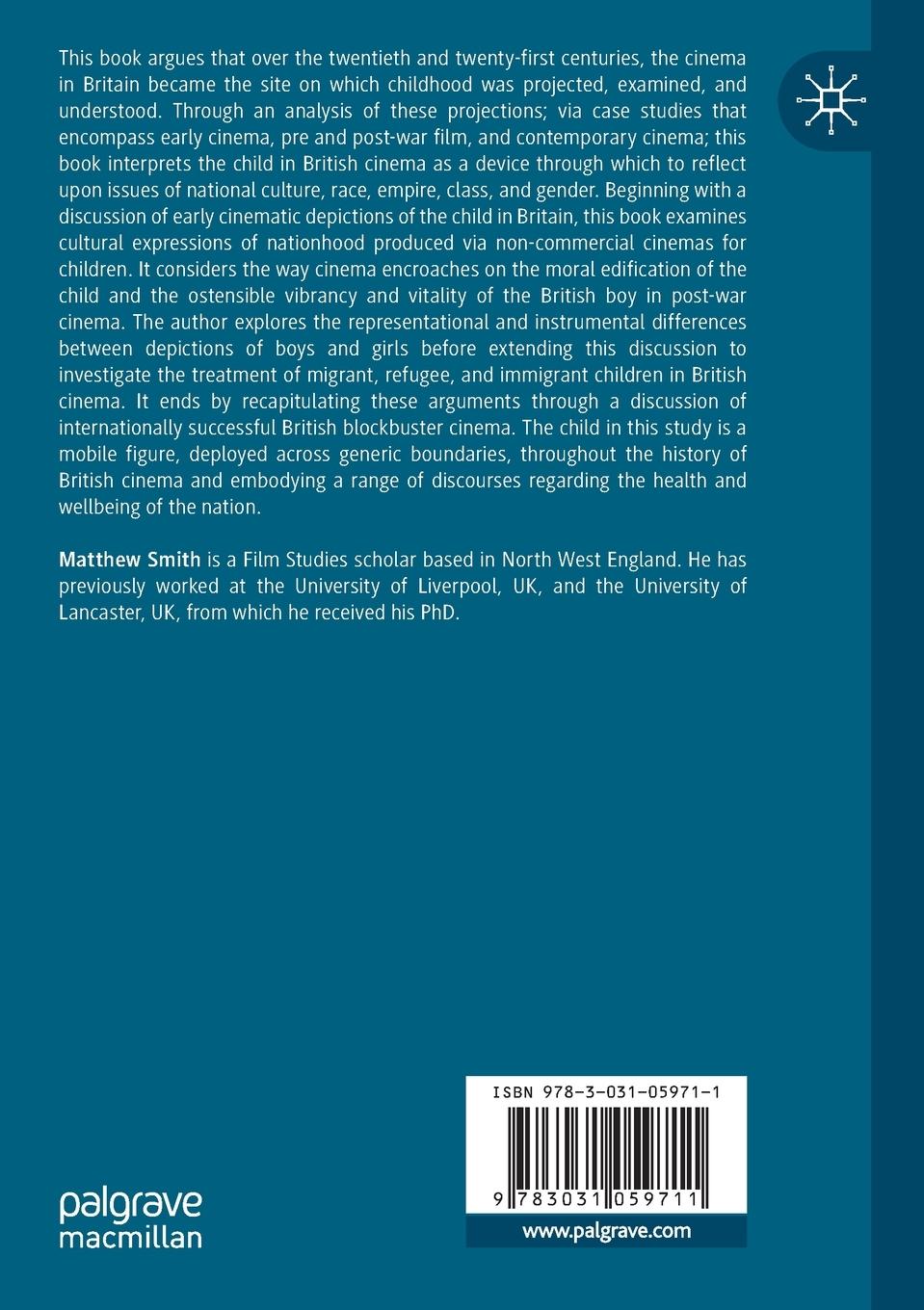 Rückseitencover The Child in British Cinema