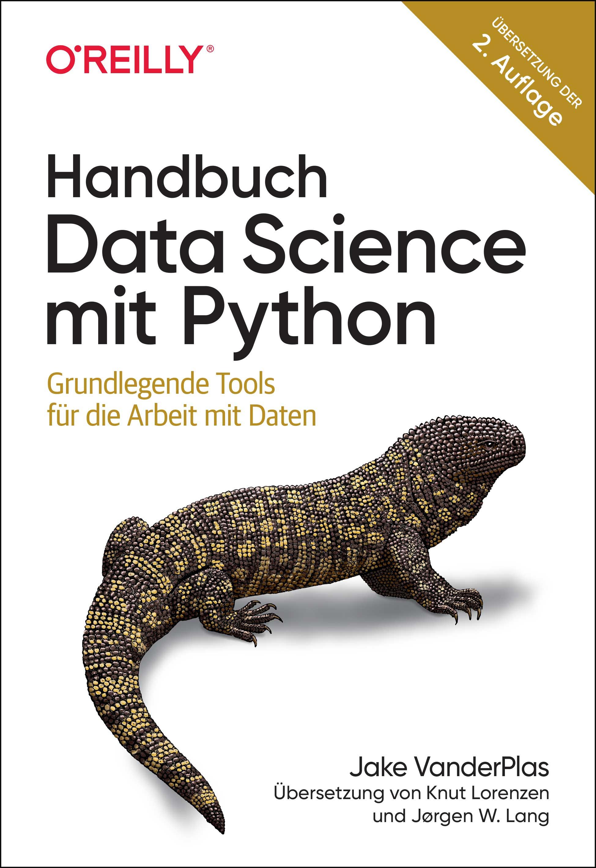 Vorderes Coverbild Handbuch Data Science mit Python