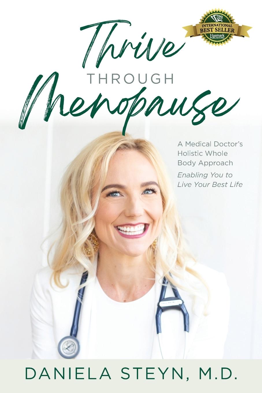 Vorderes Coverbild Thrive Through Menopause