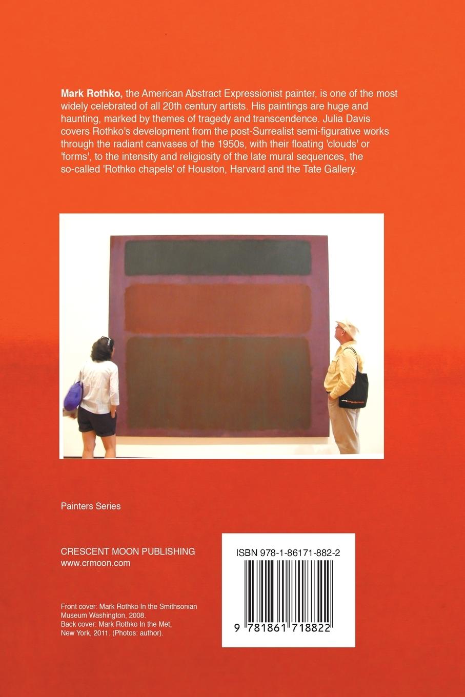 Rückseitencover MARK ROTHKO