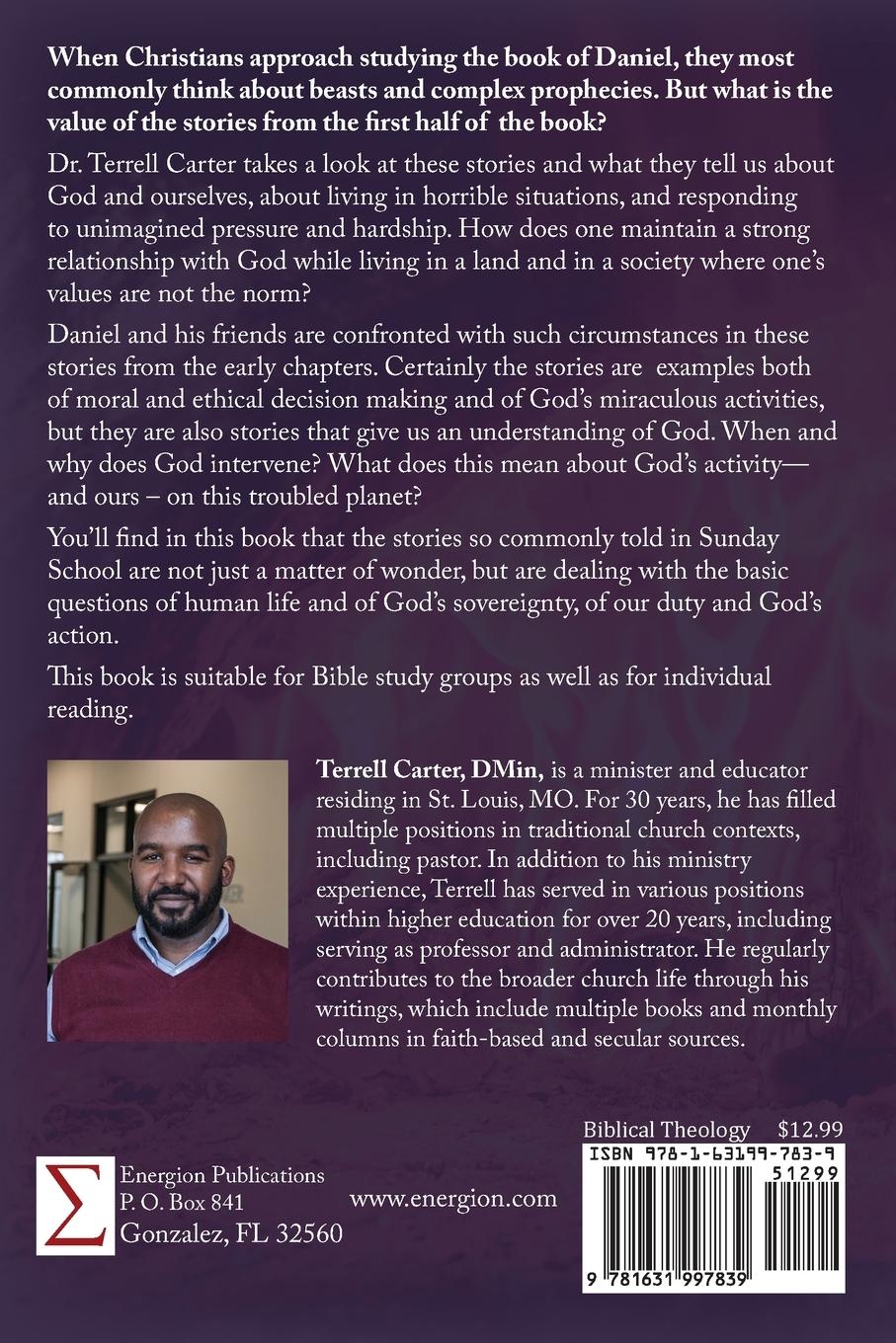 Rückseitencover Daniel and God's Sovereignty