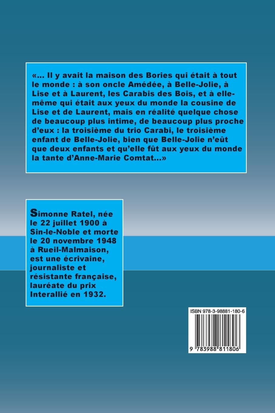 Rückseitencover La Maison des Bories