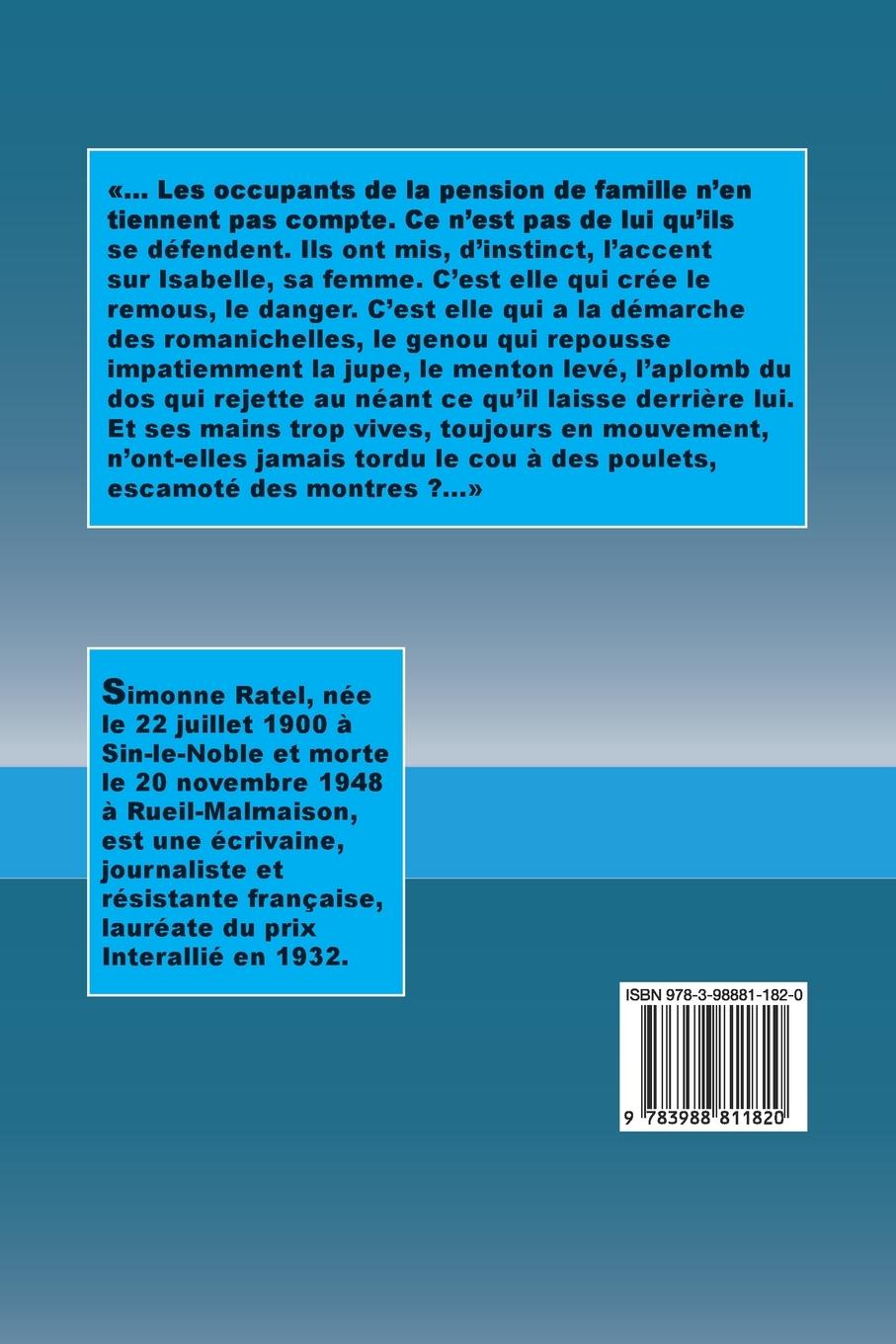 Rückseitencover Le Raisin vert