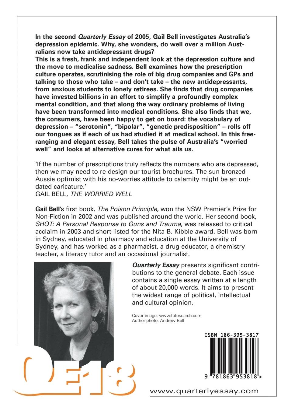 Rückseitencover The Worried Well