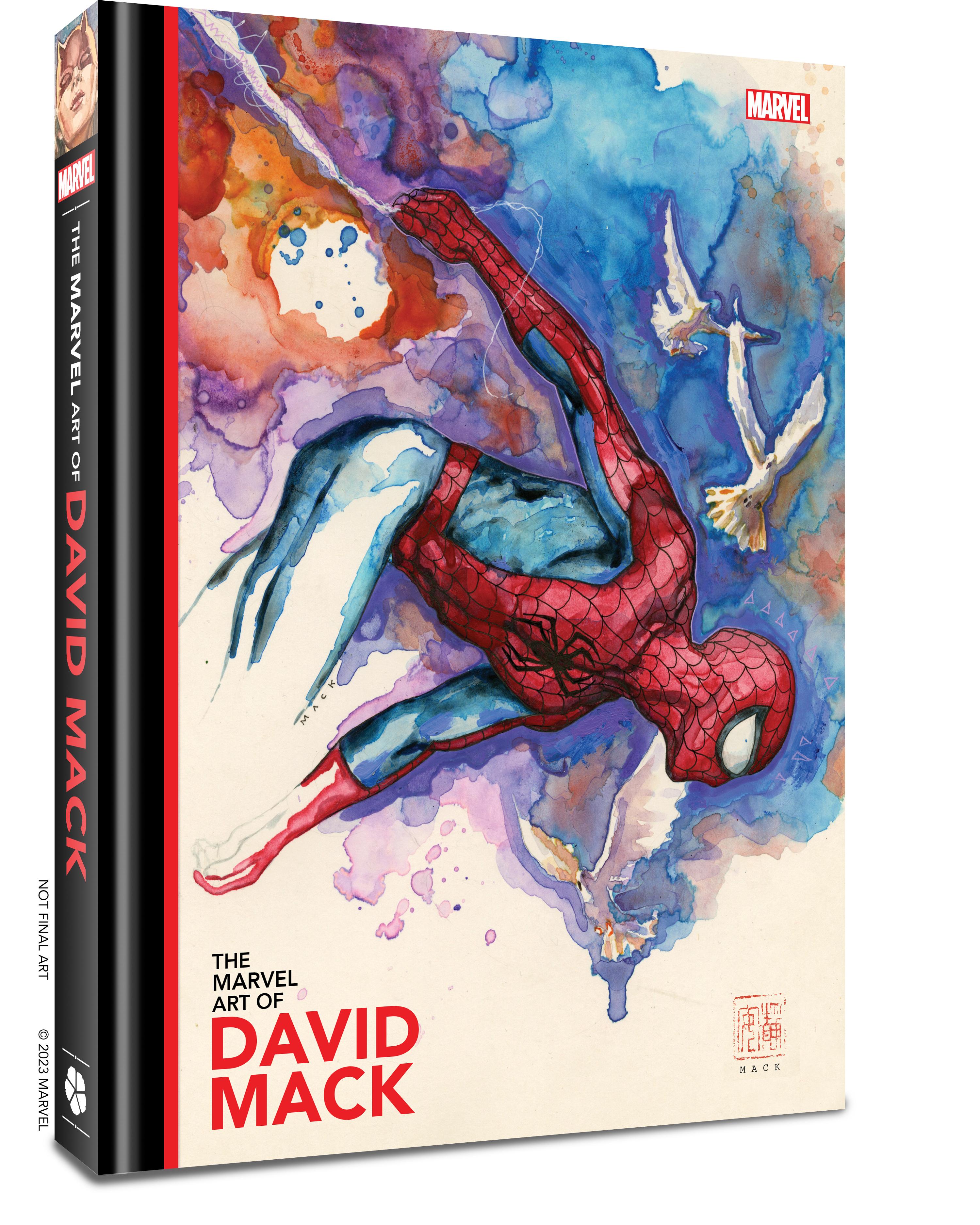 Vorderes Coverbild The Marvel Art of David Mack