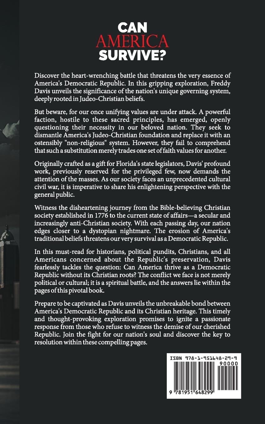 Rückseitencover CAN AMERICA SURVIVE ...