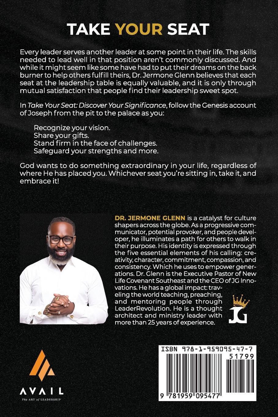 Rückseitencover Take Your Seat Study Guide