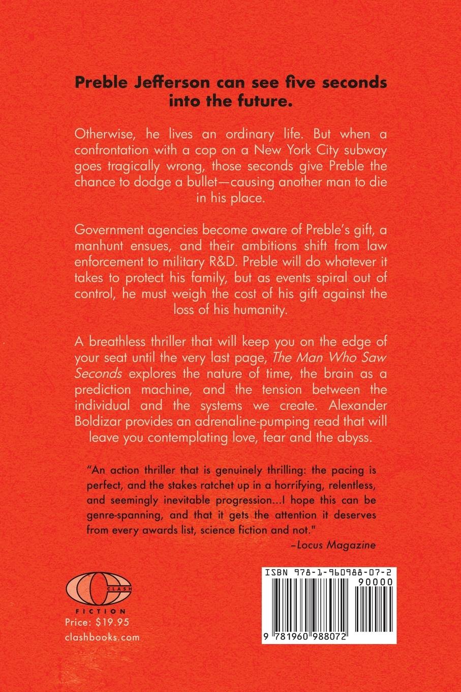 Rückseitencover The Man Who Saw Seconds