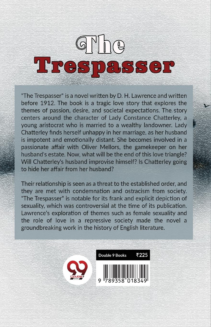 Rückseitencover The Trespasser