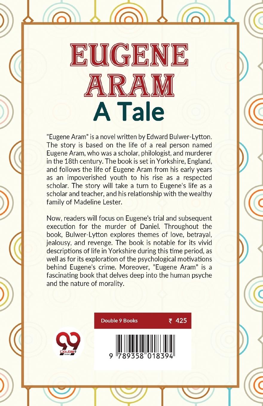 Rückseitencover Eugene Aram A Tale