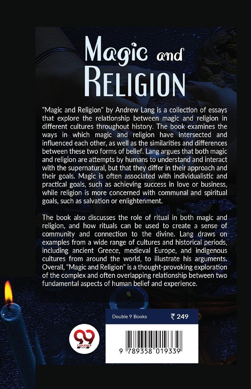 Rückseitencover Magic And Religion