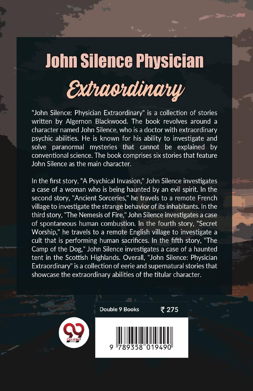 Rückseitencover John Silence Physician Extraordinary