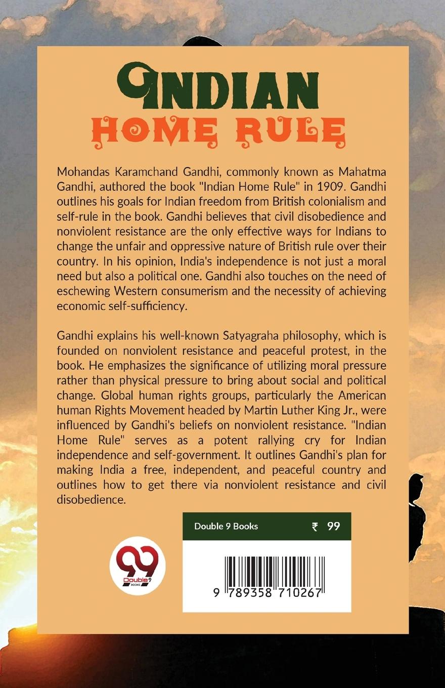 Rückseitencover Indian Home Rule