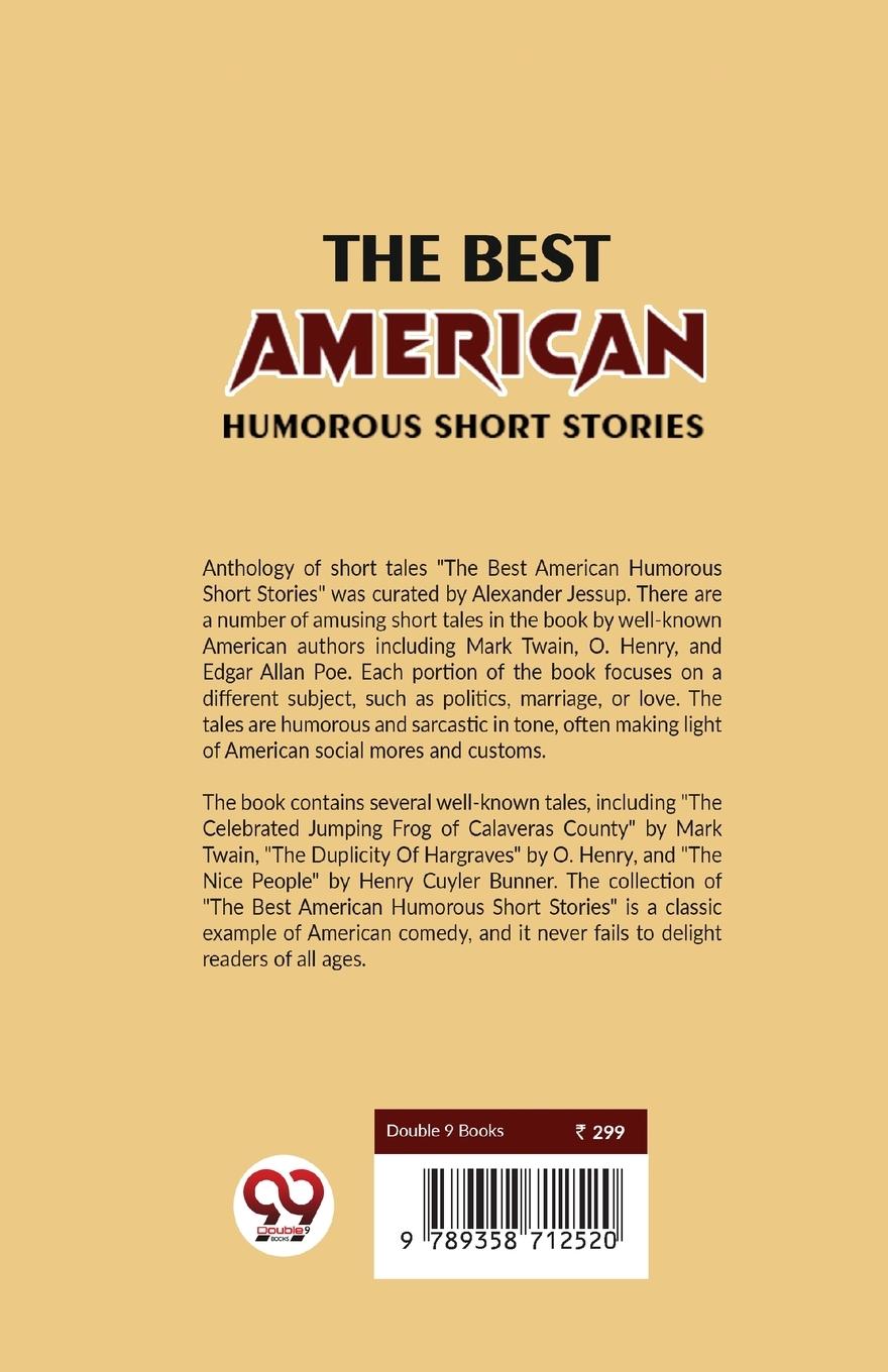 Rückseitencover The Best American Humorous Short Stories