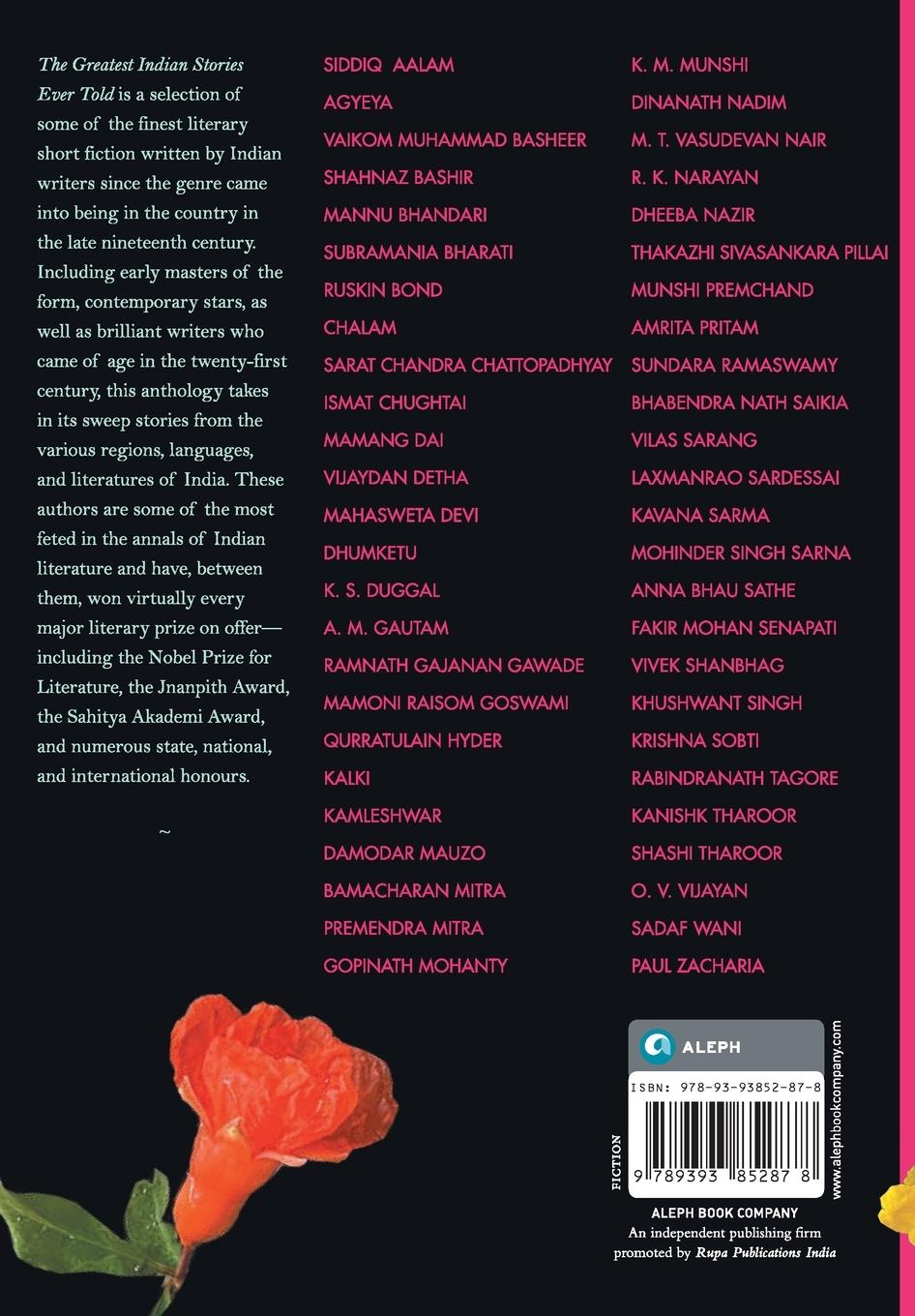 Rückseitencover The Greatest Indian Stories Ever Told