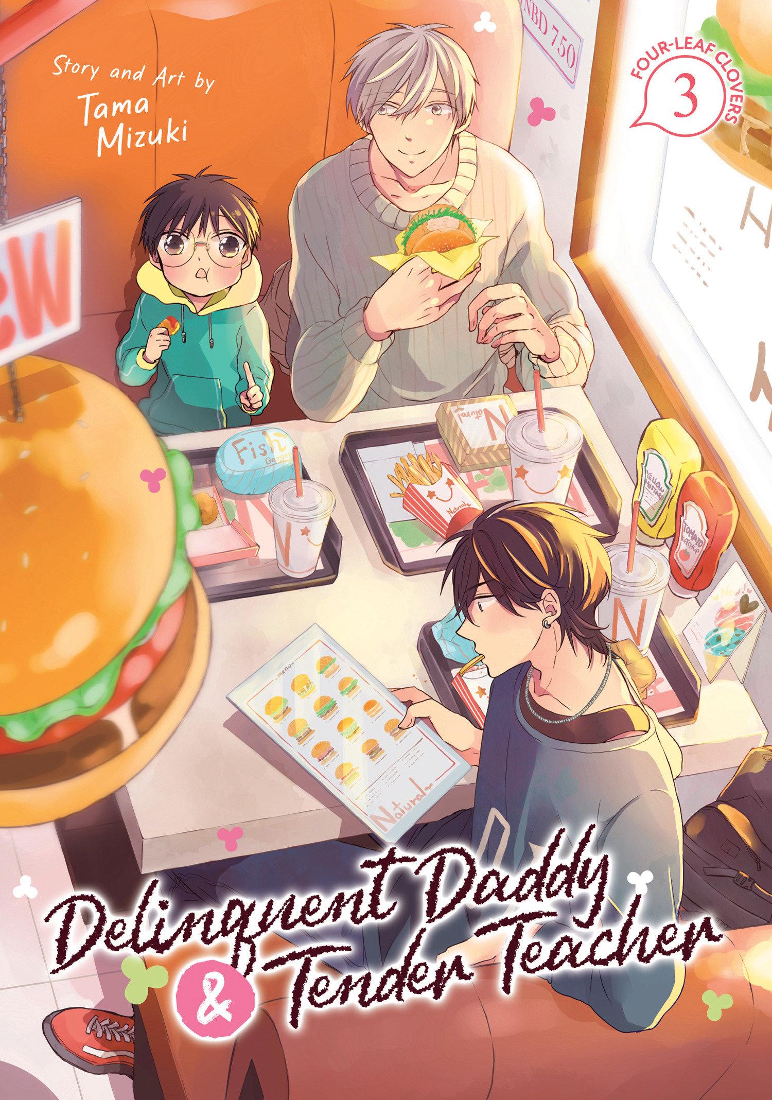 Vorderes Coverbild Delinquent Daddy and Tender Teacher Vol. 3: Four-Leaf Clovers