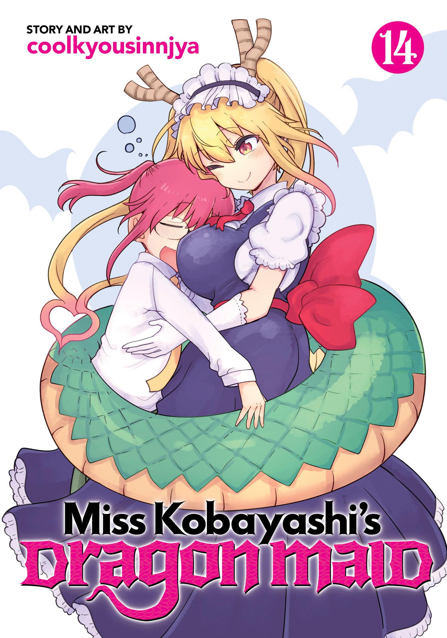 Vorderes Coverbild Miss Kobayashi's Dragon Maid Vol. 14