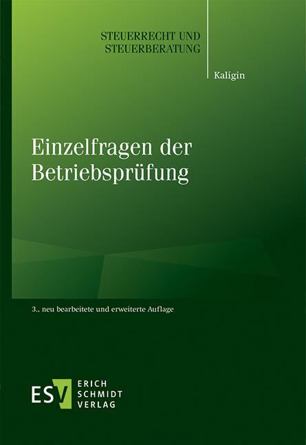 Vorderes Coverbild Einzelfragen der Betriebsprüfung
