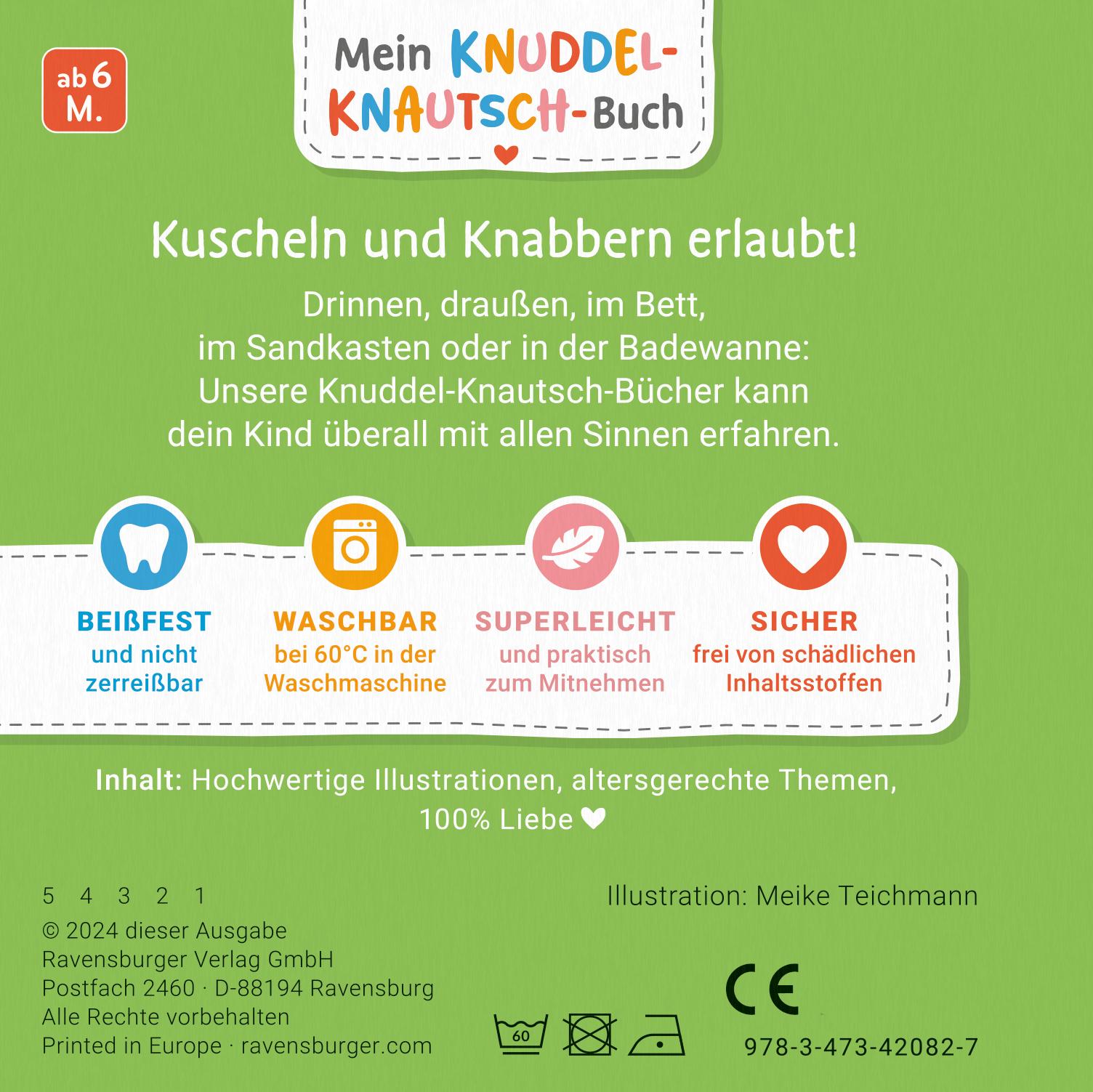 Rückseitencover Mein Knuddel-Knautsch-Buch - Meine ersten Sachen