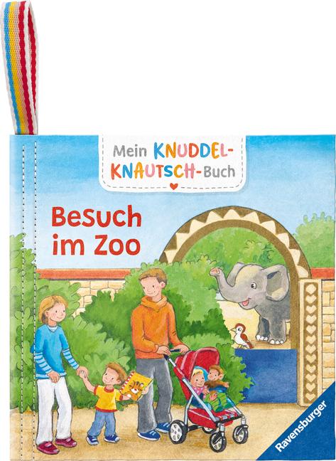 Vorderes Coverbild Mein Knuddel-Knautsch-Buch - Besuch im Zoo