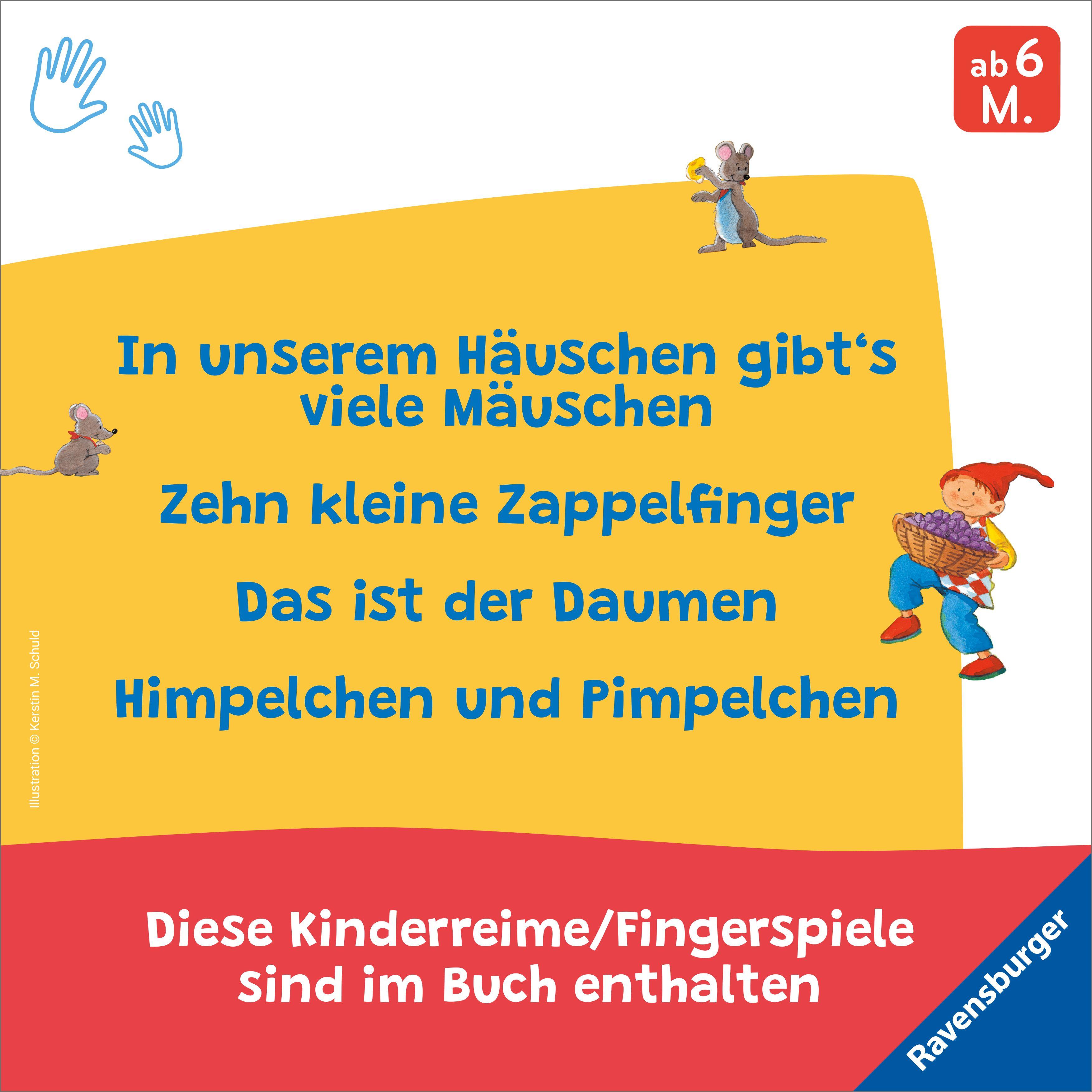 Beispielinhalt (Bild) Mein Knuddel-Knautsch-Buch: robust, waschbar und federleicht. Praktisch für zu Hause und unterwegs