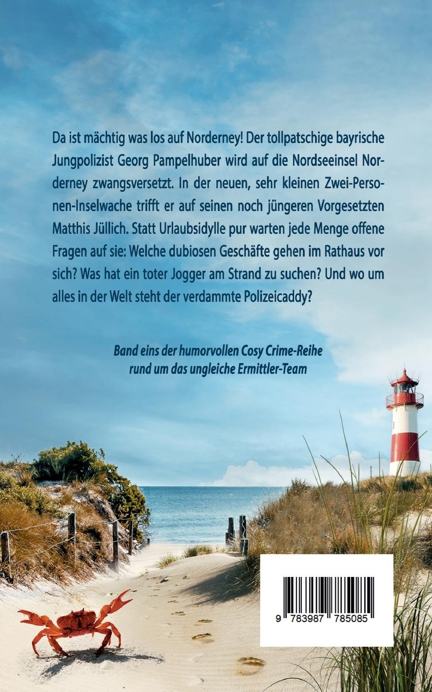 Rückseitencover Zwei auf Norderney | Die humorvolle Nordsee-Krimi-Reihe
