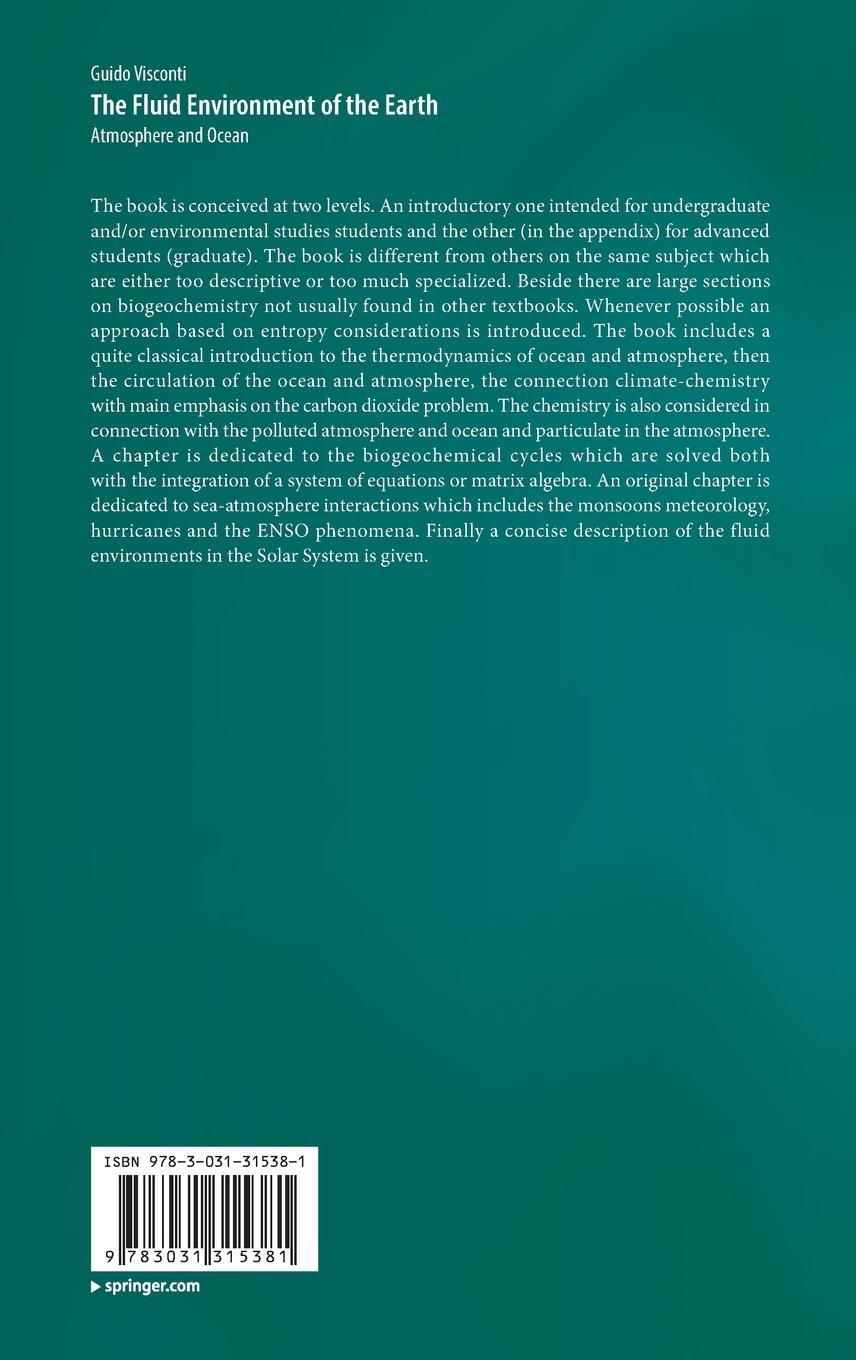 Rückseitencover The Fluid Environment of the Earth